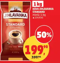 Penny Market Káva jihlavanka standard mletá nabídka