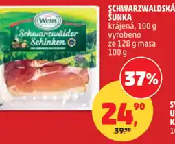 Penny Market Schwarzwaldská šunka krájená nabídka