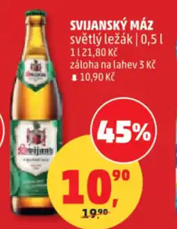 Penny Market Svijanský máz světlý ležák nabídka