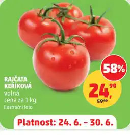 Penny Market Rajčata keříková nabídka
