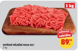 Penny Market Vepřové mělněné maso xxl nabídka