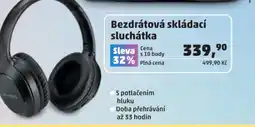 Penny Market Bezdrátová skládací sluchátka nabídka