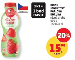 Penny Market Drink jogurtový karlova koruna nabídka