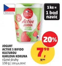 Penny Market Jogurt active s bifido kulturou karlova koruna nabídka