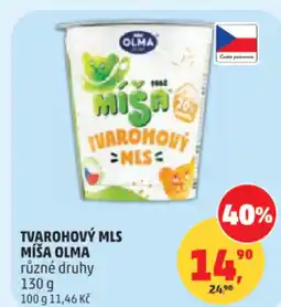 Penny Market Tvarohový mls míša olma nabídka