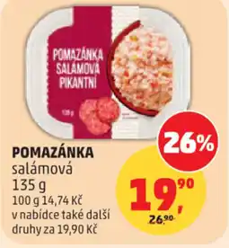 Penny Market Pomazánka salámová nabídka