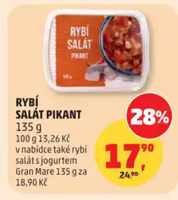 Penny Market Rybí salát pikant nabídka