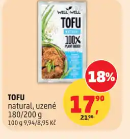 Penny Market Tofu natural, uzené nabídka