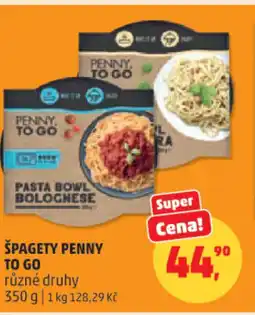 Penny Market Špagety penny to go nabídka
