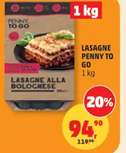 Penny Market Lasagne penny to go nabídka