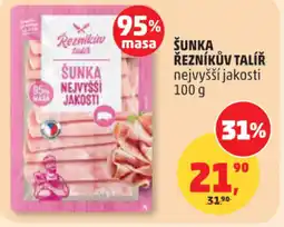 Penny Market Šunka nejvyšš masa jakosti nabídka