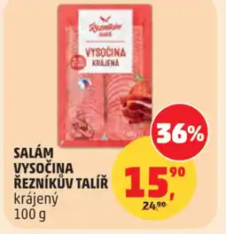 Penny Market Salám vysočina reznikuv talir nabídka