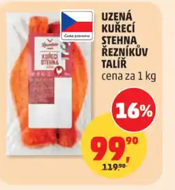 Penny Market Uzená kuřecí stehna řezníkův talíř nabídka