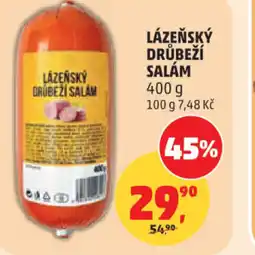Penny Market Lázeňský drubeží salam nabídka
