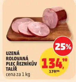 Penny Market Uzená rolovaná plec řezníkův talíř nabídka