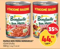 Penny Market Fazole bon menu bonduelle nabídka