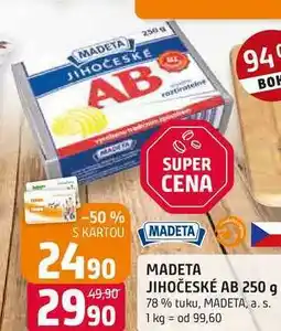 Trefa MADETA JIHOČESKE AB nabídka