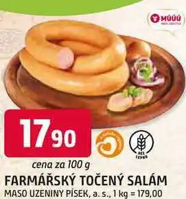 Trefa FARMÁŘSKÝ TOČENÝ SALÁM nabídka