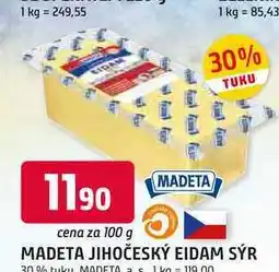 Trefa MADETA JIHOČESKÝ EIDAM SÝR 30% tuku nabídka