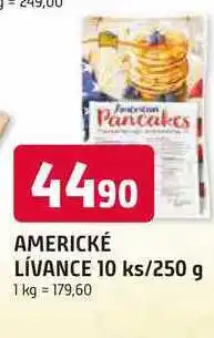 Trefa AMERICKÉ LÍVANCE 10 ks/250 g nabídka