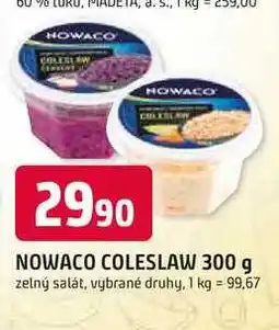 Trefa NOWACO COLESLAW nabídka
