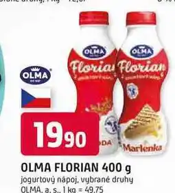 Trefa OLMA FLORIAN 400 g jogurtový nápoj nabídka