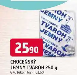 Trefa CHOCEŇSKÝ TVAROH JEMNÝ 250 g 6% tuku nabídka