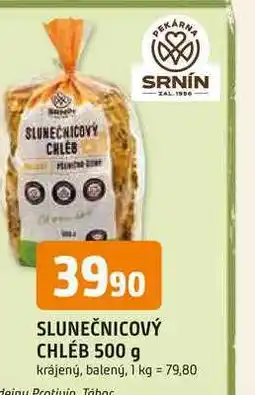 Trefa SLUNEČNICOVÝ CHLÉB 500 g krájený, balený nabídka