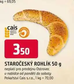 Trefa STAROČESKÝ ROHLÍK nabídka