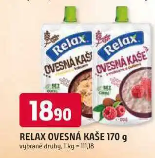 Trefa RELAX OVESNÁ KAŠE nabídka