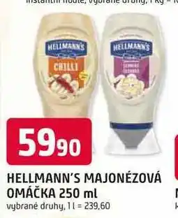 Trefa HELLMANN'S MAJONÉZOVÁ OMÁČKA nabídka
