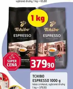 Trefa TCHIBO ESPRESSO 1000 g káva zrnková nabídka