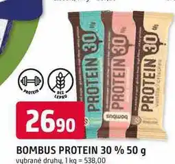 Trefa BOMBUS PROTEIN 30 % nabídka
