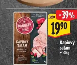 Albert Kapiový salám nabídka