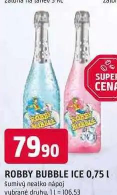 Trefa Robby Bubble ICE 0,75l, vybrané druhy 0.75l nabídka