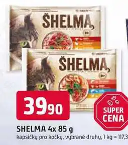 Trefa SHELMA 4x 85 g kapsičky pro kočky, vybrané druhy nabídka