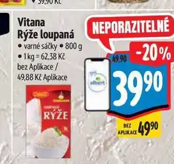 Albert Vitana Rýže loupaná varné sáčky nabídka