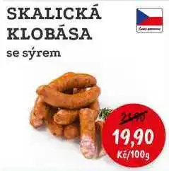 RABBIT řeznictví SKALICKÁ KLOBÁSA se sýrem nabídka