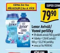 Albert Lenor Aviváž/ Vonné perličky 59 dávek /150 g nabídka