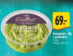 Albert Guacamole - dip s avokádem nabídka