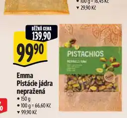 Albert Emma Pistácie jádra nepražená nabídka