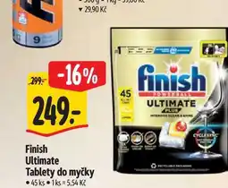 Albert Finish Ultimate Tablety do myčky 45 ks nabídka
