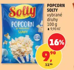 Penny Market Popcorn solty nabídka