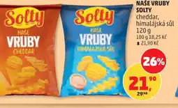Penny Market Naše vruby solty nabídka