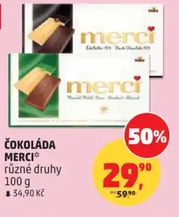 Penny Market Čokoláda merci nabídka