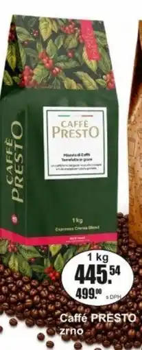 Adam Caffé PRESTO zrno nabídka