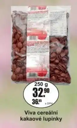 Adam Viva cereální kakaové lupínky nabídka