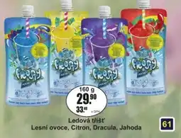 Adam Ledová tříšť Lesní ovoce, Citron, Dracula, Jahoda nabídka