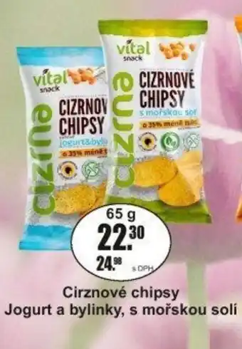 Adam Cirznové chipsy Jogurt a bylinky, s mořskou solí nabídka