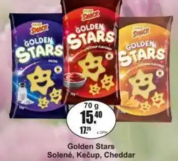 Adam Golden Stars Solené, Kečup, Cheddar nabídka